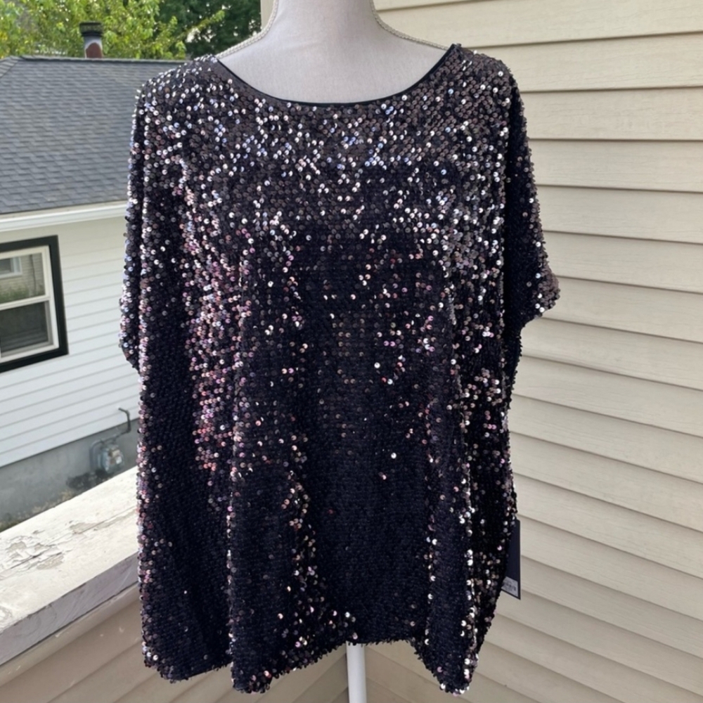 JLo sequin top